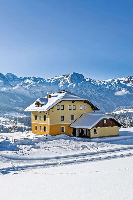 Ausblick - Landhaus Oberlehen, Ferienwohnungen in Abtenau