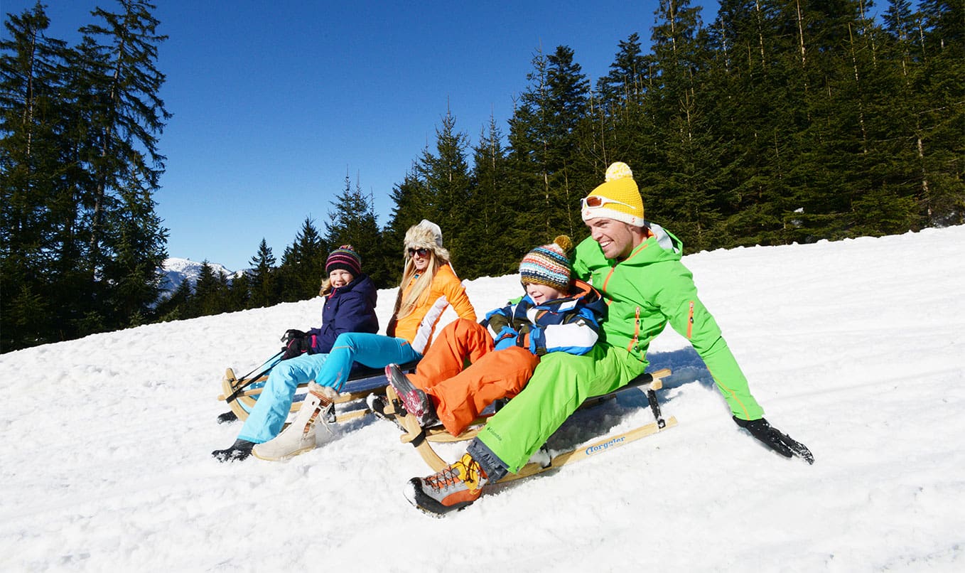 Rodeln - Winterurlaub & Skiurlaub in Abtenau